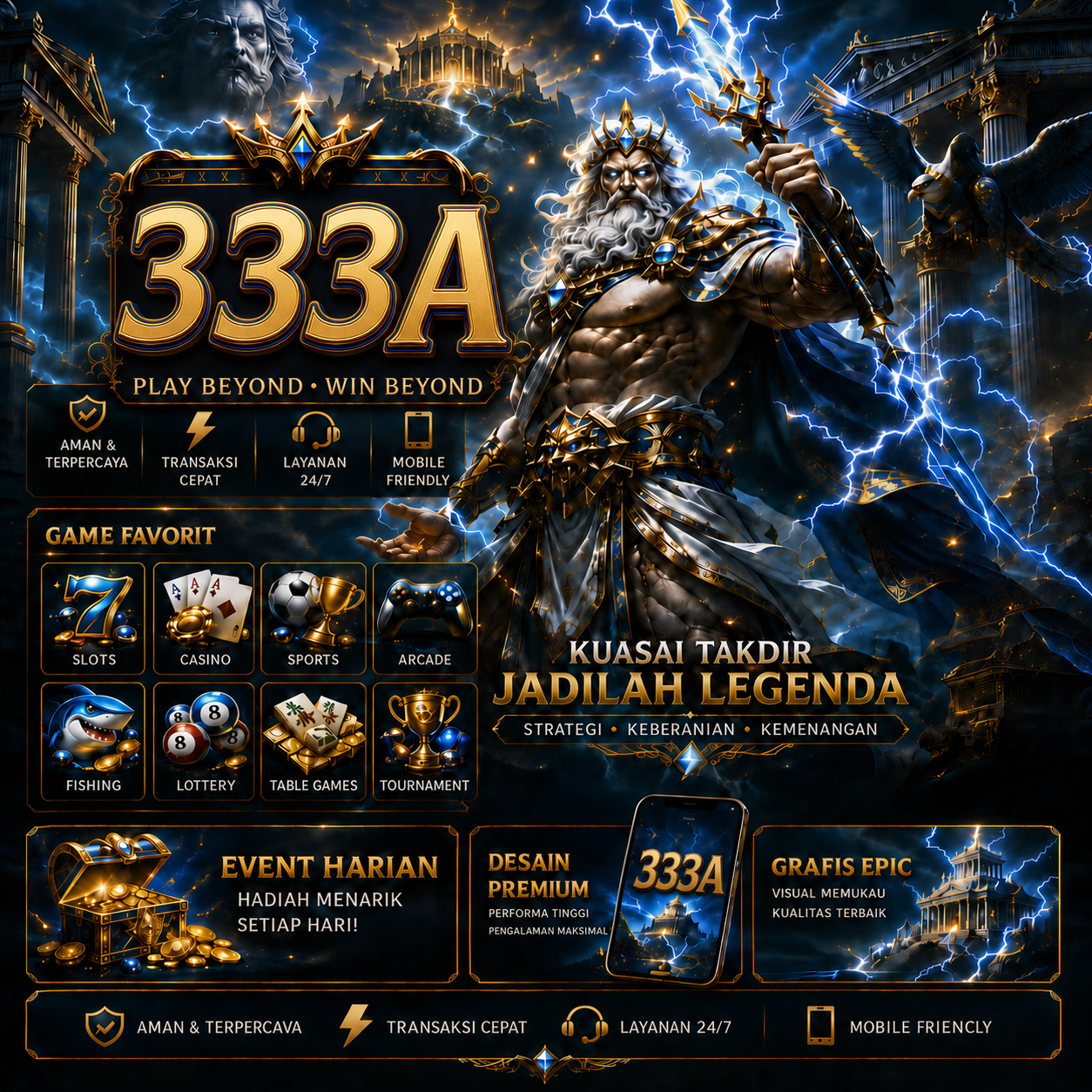 333A - Platform Slot Online dengan Pengalaman Bermain Terbaik