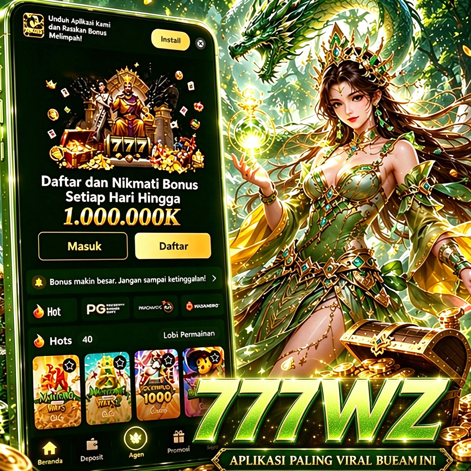 777WZ - Game Slot Online dengan Beragam Tema dan Fitur Bonus