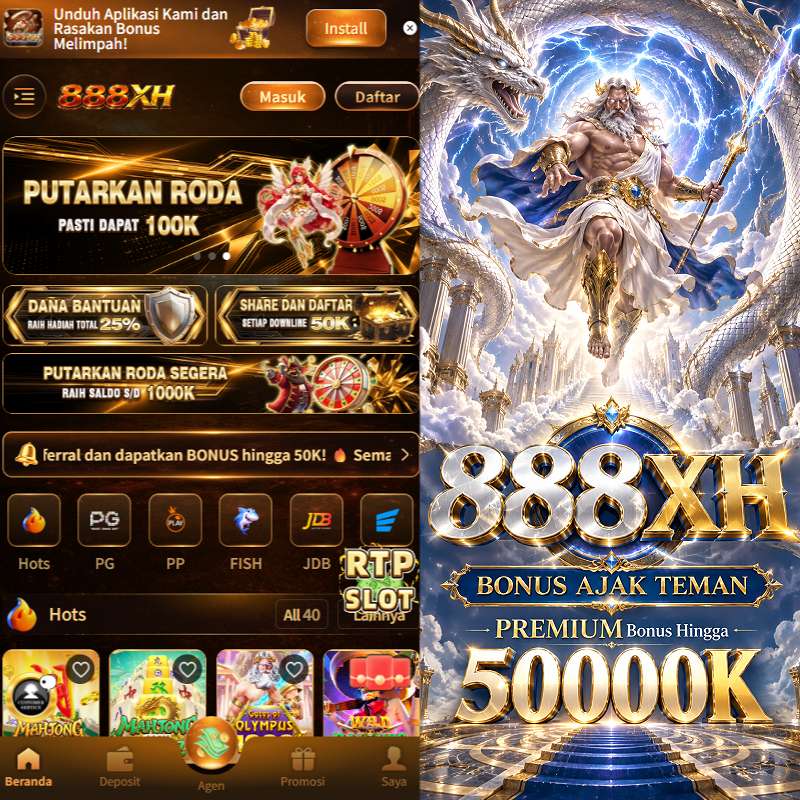 888XH - Dowdload & Install Aplikasi Slot Asli Minimal Bet 400 Perak