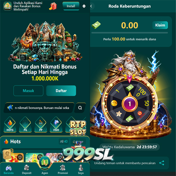 999SL - Platform Slot Online dengan Pengalaman Bermain Terbaik