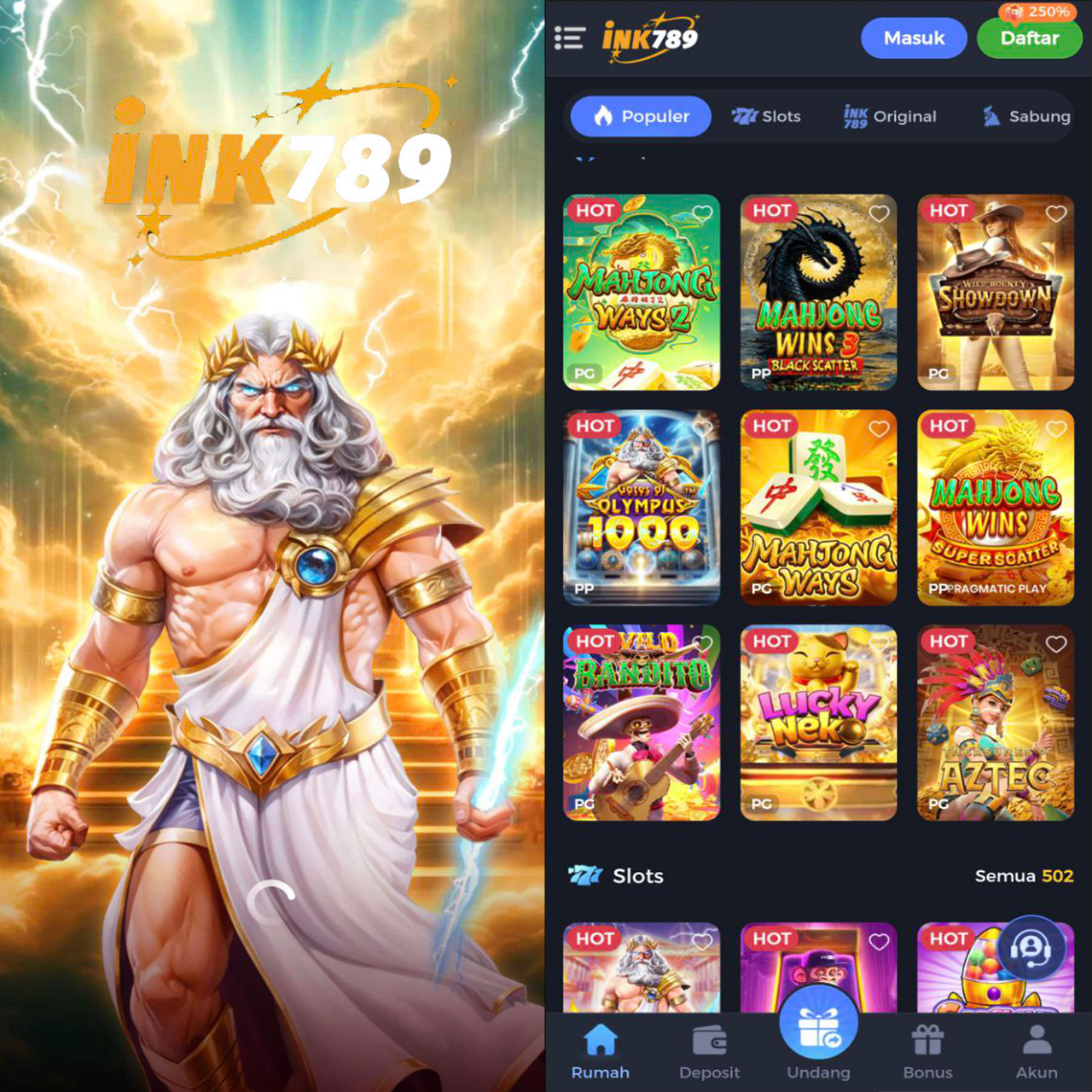 INK789 - Situs Resmi Slot Online dan Pilihan Game PG Soft