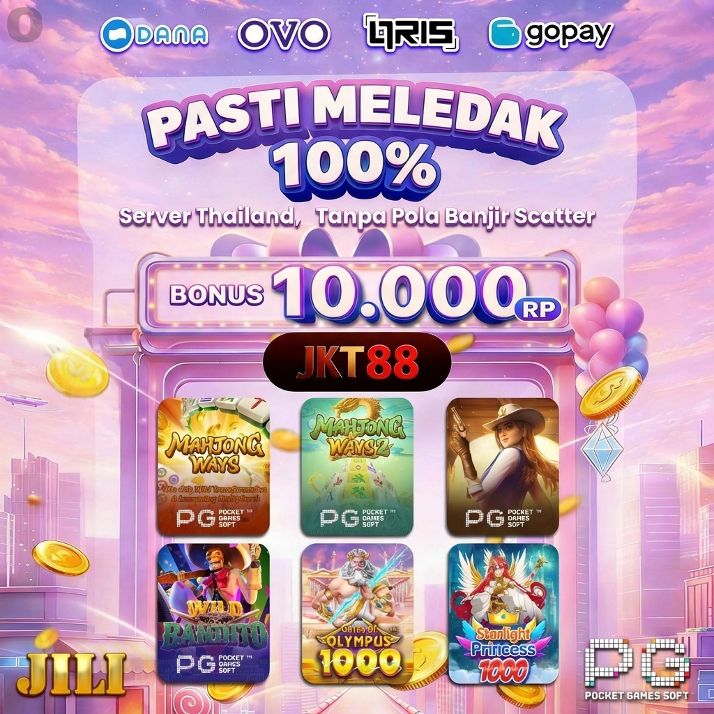 JKT88 - Situs Resmi Slot Online dan Pilihan Game PG Soft
