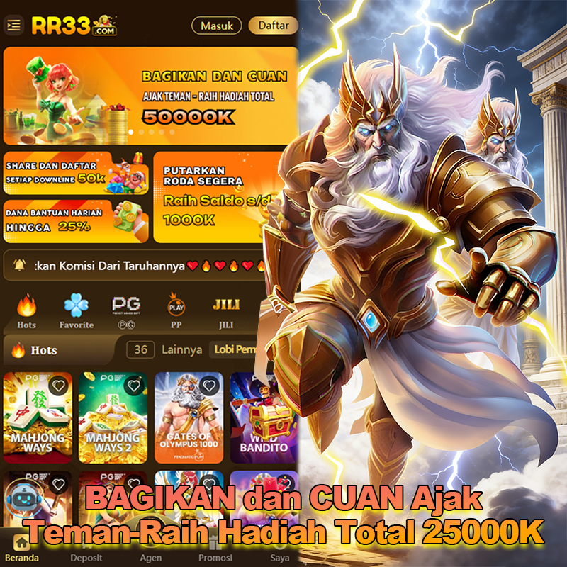 RR33 - Login Situs Resmi dan Nikmati Ragam Game PG Soft