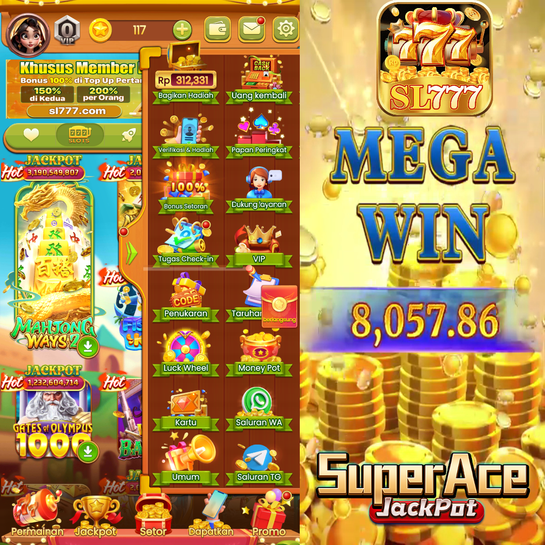 SL777 - Situs Resmi Slot Online dan Pilihan Game PG Soft
